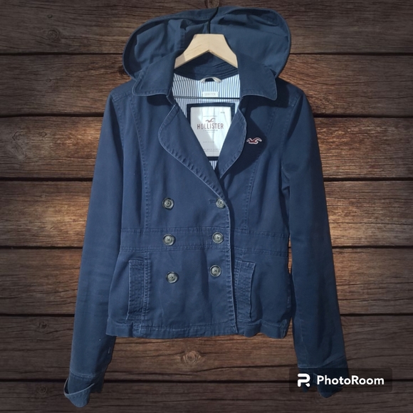 Hollister Jackets & Blazers - Hollister Pea Coat Size L